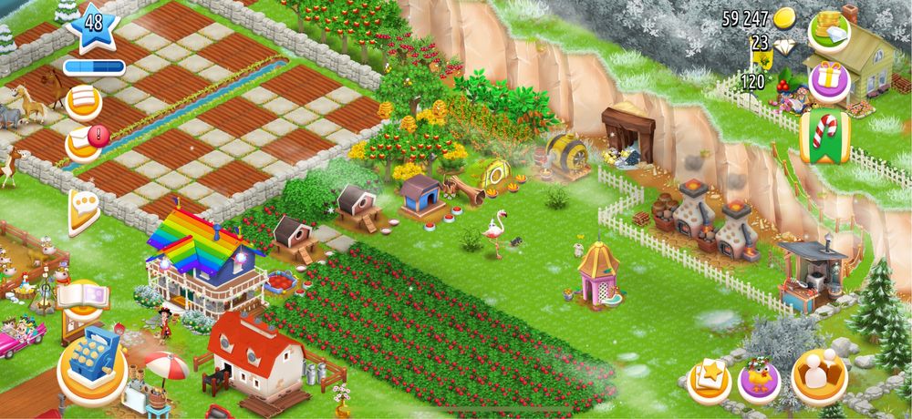 Продам аккаунт hay day 48 уровень