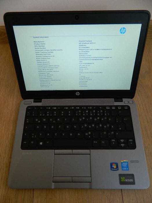 HP EliteBook 820 G1 Core i5-4210U 8GB DDR3