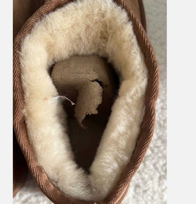 nowy naturalny z wełną ugg