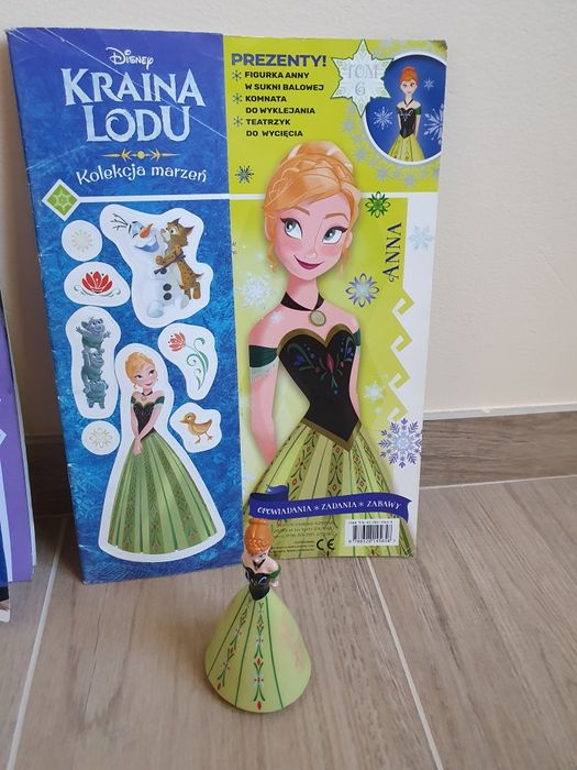 Zestaw Kraina Lodu Elsa i Anna gazetki i dodatki