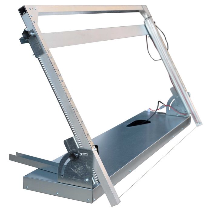 gilotyna do styropianu styroduru wysoka 56 cm metalowa 132 cm szeroka