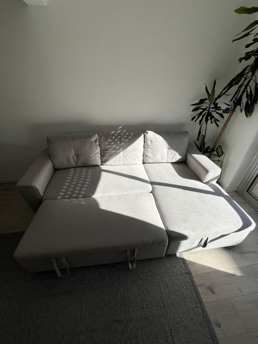 Sofá Cama chaise longue 3 Lugares com arrumação