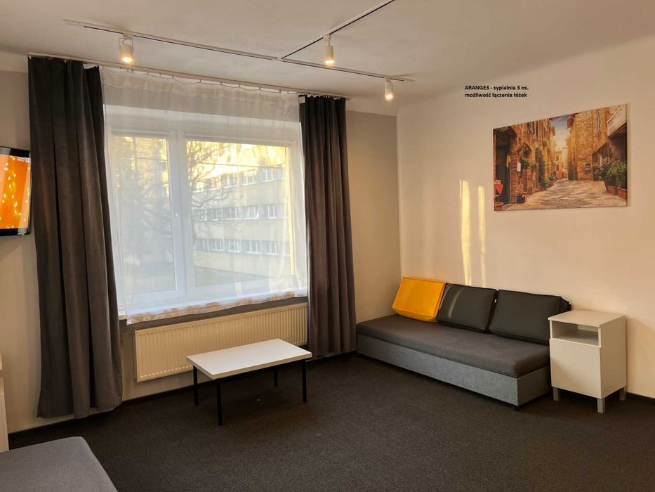 Apartament Arange3 na doby Łódź do 8 osób