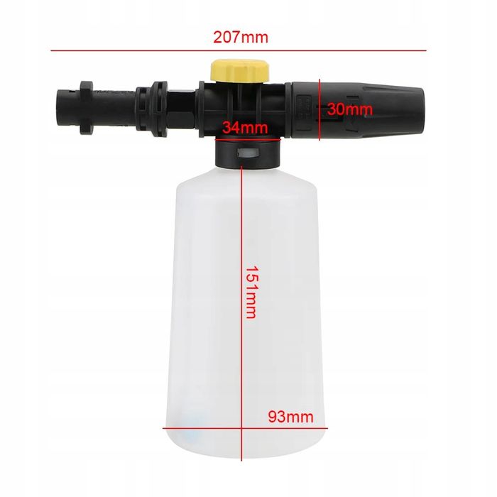 Pianownica 750ml z Mocowaniem Bayonet | do Kärcher K2-K7