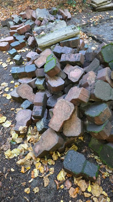 Kostka brukowa betonowa z rozbiórki za darmo