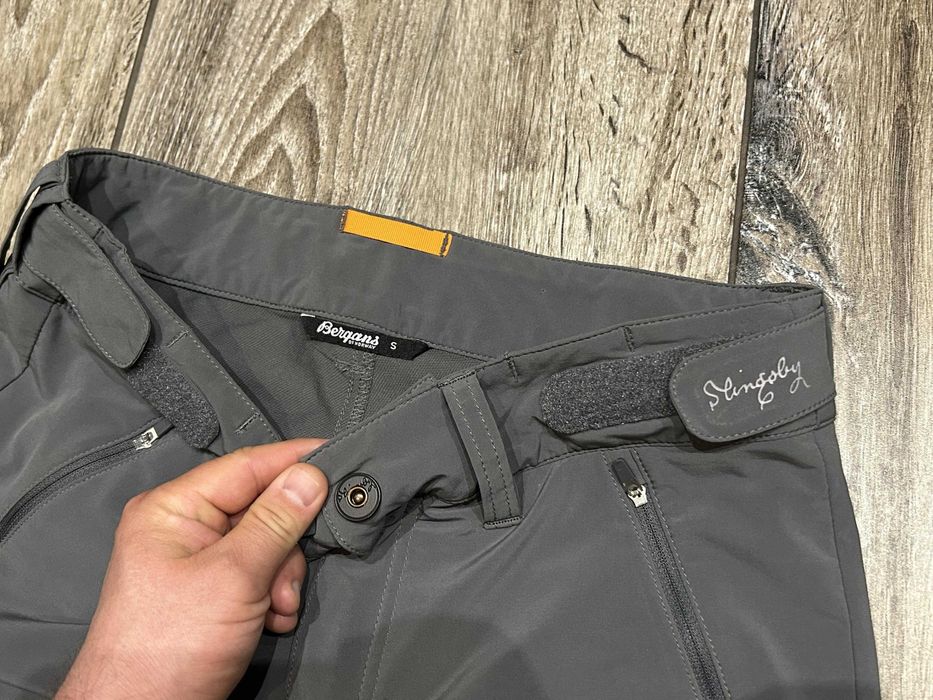 BERGANS TORFINNSTIND Damskie Spodnie Softshellowe Trekkingowe roz S