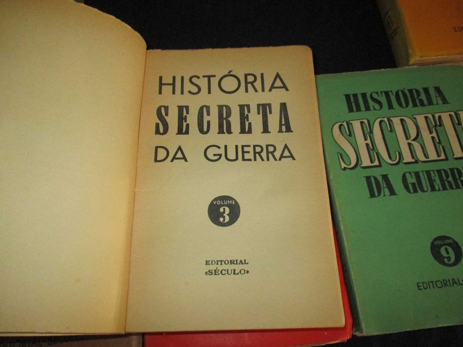 Livros História Secreta da Guerra Editorial Século