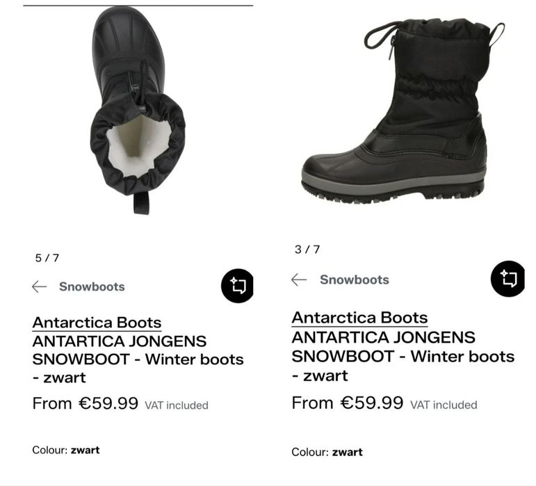 32, 34. Snowboots jongens, зимові сапожки дитячі, взуття для дітей