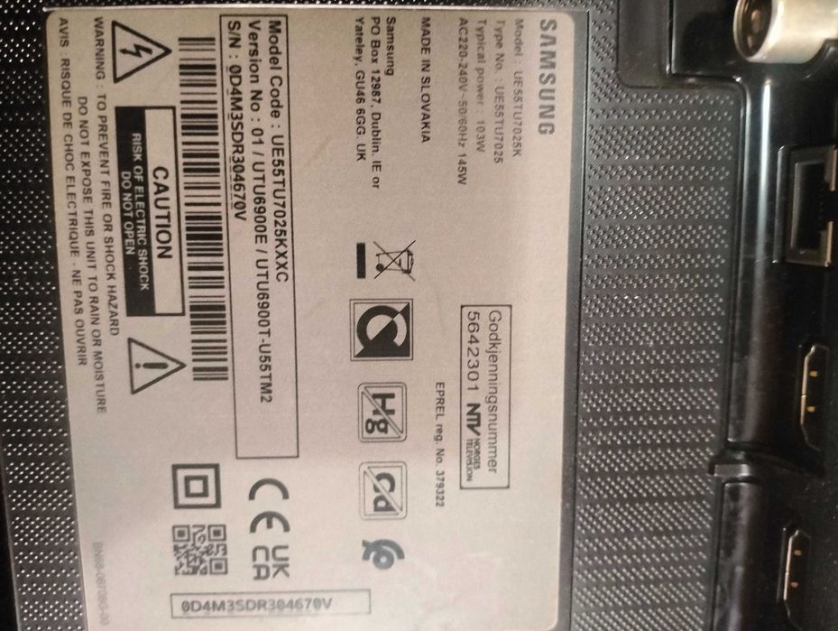 TV Samsung 55 polgadas 4k