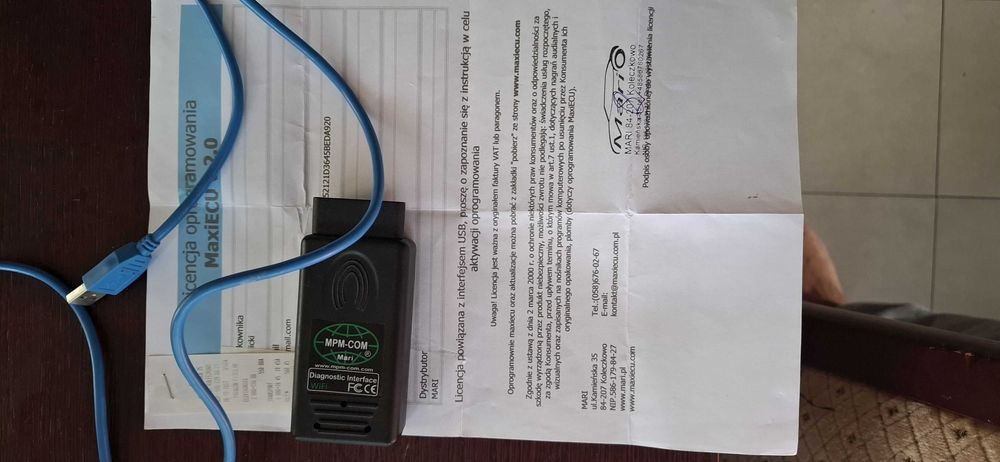 Interfejs diagnostyczny MAXIECU MPM-COM