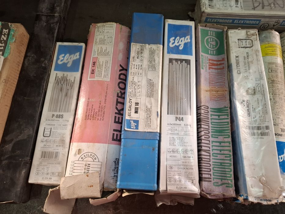 Elektrody spawalnicze otulone