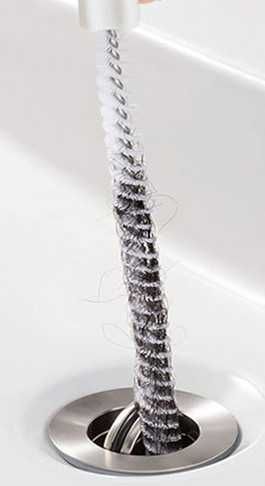 szczotka spirala wycior udrażniacz przepychaczka do rur odpływu zlewu