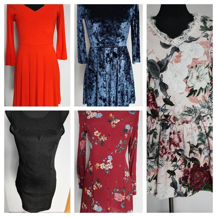 Sukienki, pakiet 40 sztuk