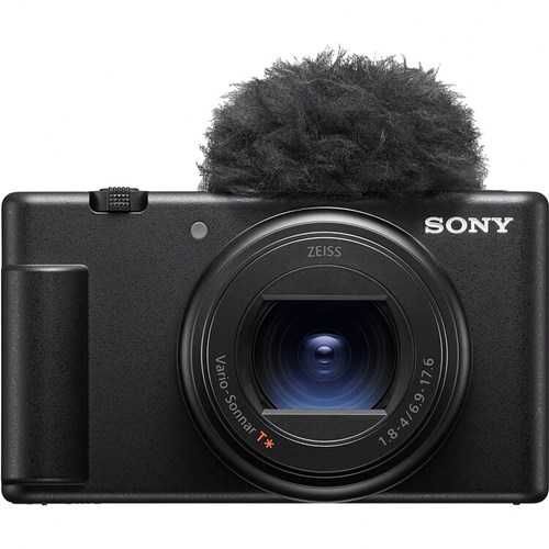 Máquina Fotográfica Compacta SONY ZV-1 Preto - Usada 1 vez, estado perfeito