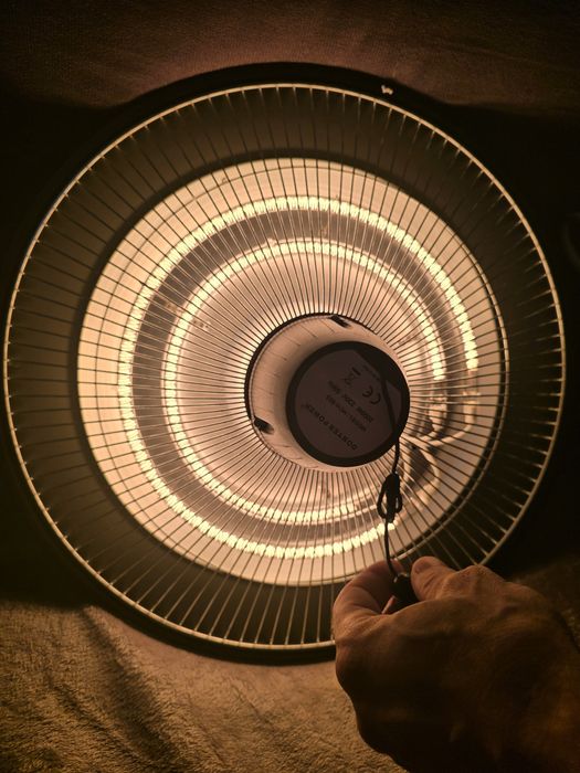 Lampa grzewcza do altany