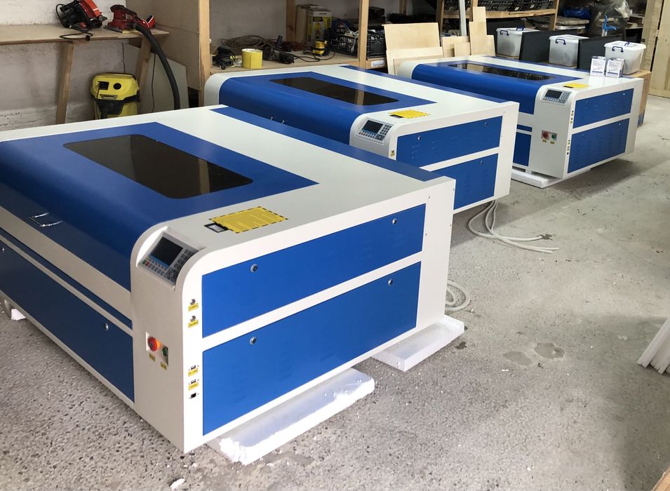 Лазерный CO2 станок 1000 x 800 / Лазер ЧПУ WR 1080 130W/Вт
