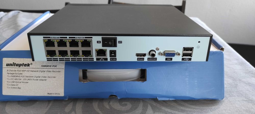Selling Unitoptek DVR: 8-Channel PoE 4MP HD Network Digital Video Recorder64550864757379120