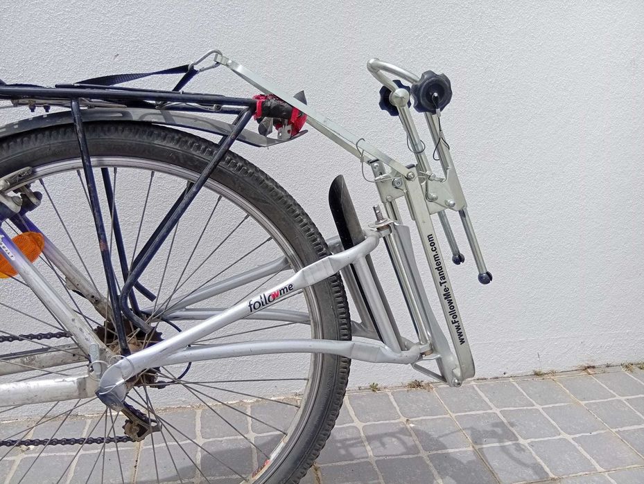 Rebocador tandem de bicicleta Follow Me