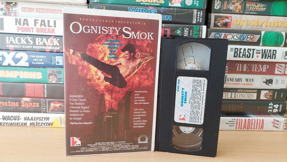 Ognisty Smok - (Dragon Fire) - VHS