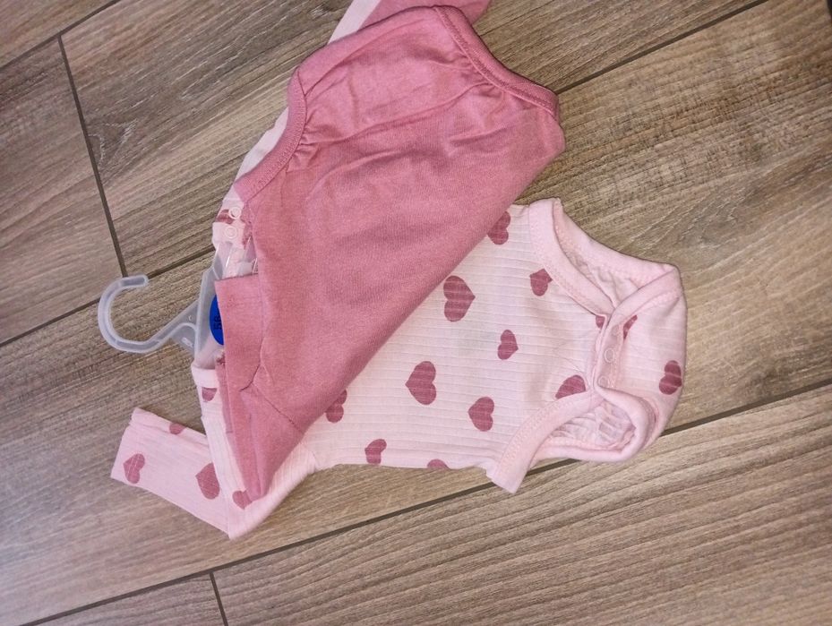 Dwupak body brokat Marie rozm. 56 dziewczynka