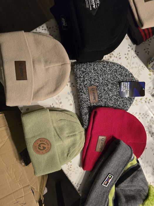 Różne kolory czapka zimowa unisex męska damska prezent ciepła