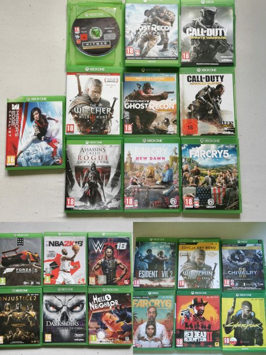 Gry Xbox Xbox One Xbox Series X Need for Speed Far Cry Forza Lego Fifa GTA Wiedźmin cyberpunk Rdr Assassins