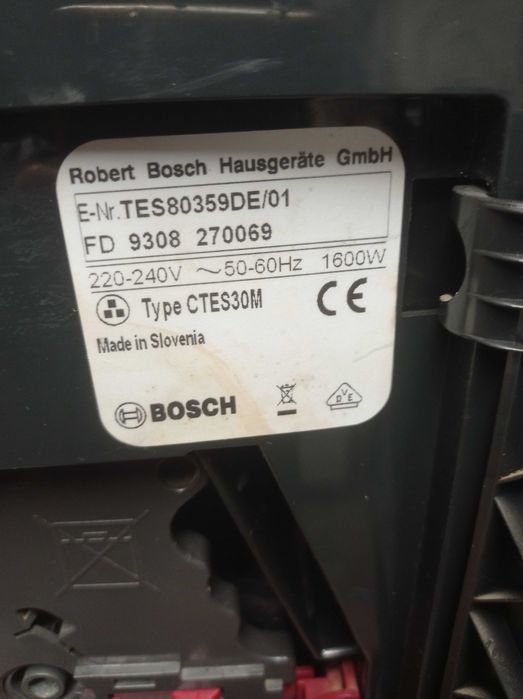 Expres do kawy Bosch CTES30M niesprawny