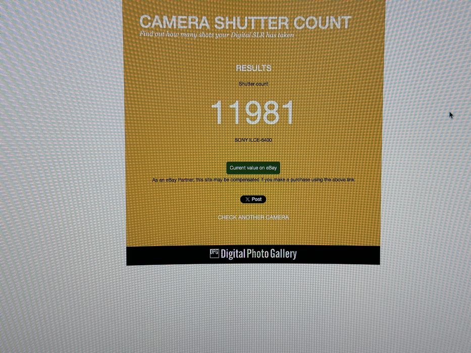 Sony A6400 + Sony E 18-135mm F3.5-5.6 - 11 mil Disparos