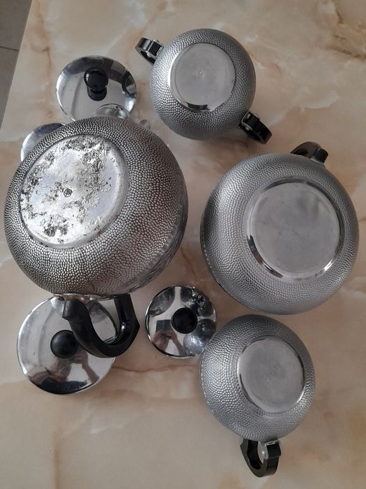 Stary radziecki zestaw do kawy i herbaty lata 70-te ZSRR