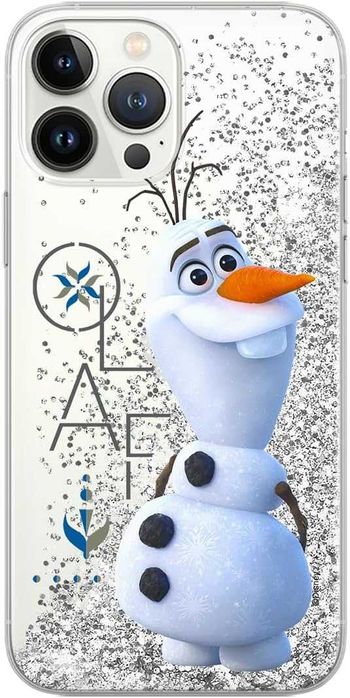 Etui na telefon komórkowy do Apple iPhone 14 wzór Disney Frozen Olaf