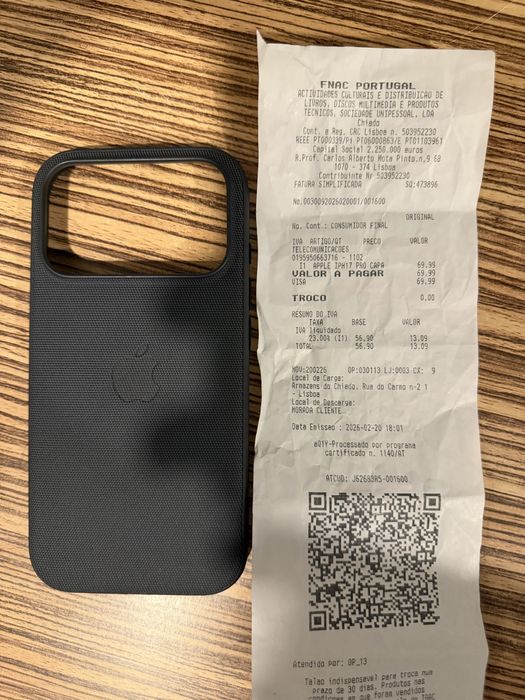 Capa iPhone 17 Pro TechWoven MagSafe – Nova