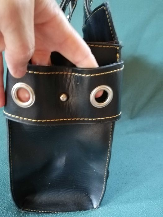 2sztuki Torba torebka shopperka aktówka biurowa mocna A4 super stan