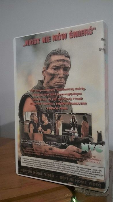 Nigdy Nie Mów Śmierć / Lewiatan Leviathan - VHS Filmy KARATE kasety Magnetowid