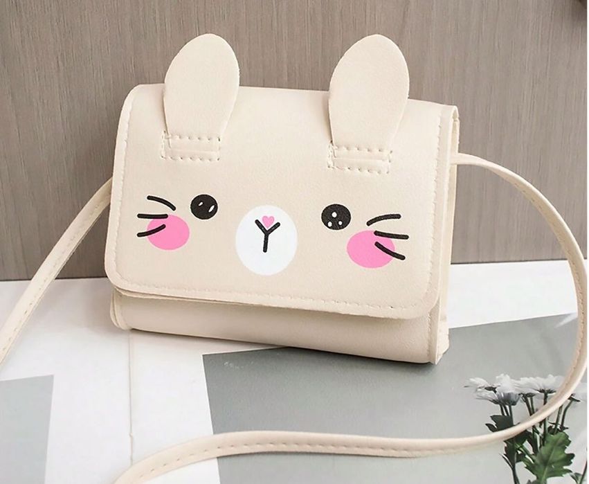 Mala para menina "Coelho Branco ou Rosa" NOVA