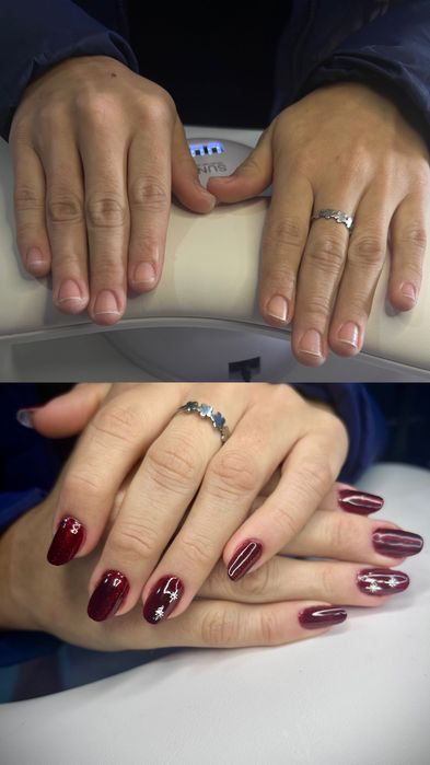 Unhas de gel e alongamentos