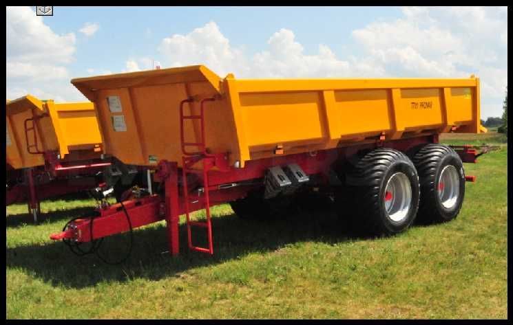 Przyczepa budowlana T 679/2 Tandem Ładowność 12t Pronar Rabaty