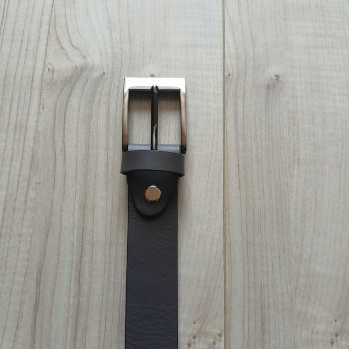 Pasek męski ze skóry naturalnej