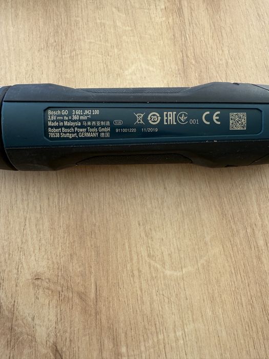BOSCH Go inteligentny śrubokręt akumulatorowy wkrętak wkretarka