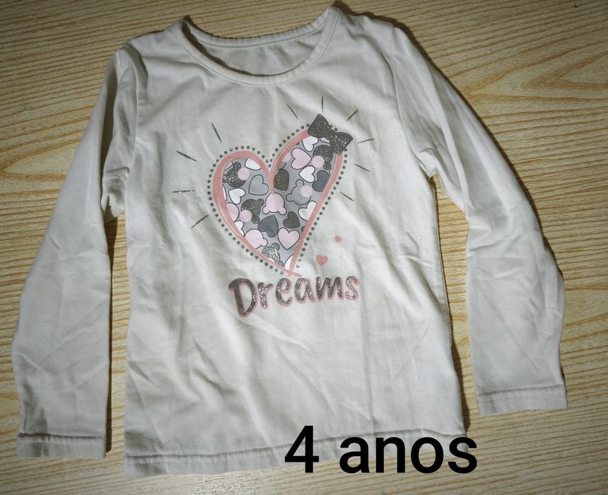 Roupa menina 4/5 anos