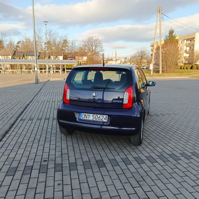 Škoda Citigo 2016 • 1.0 MPI • Klimatyzacja • Zadbany