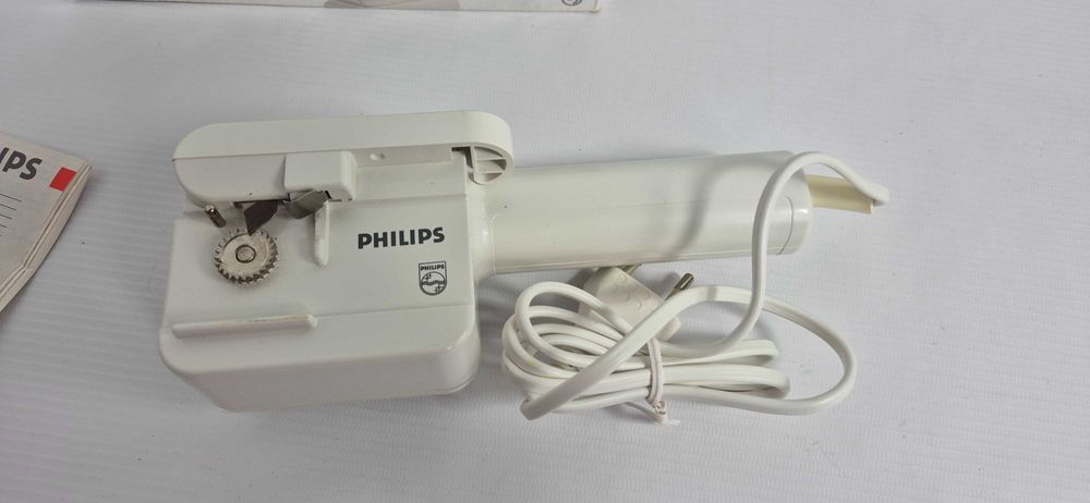 Elektryczny otwieracz do puszek Philips HR 2475 | Retro / Vintage