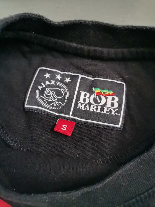 футболка bob marley ajax чорна чоловіча s