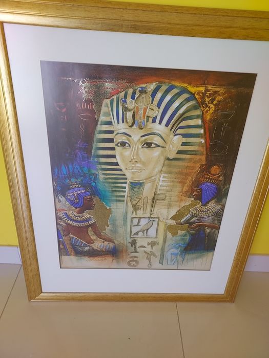Quadro Egipto Cleópatra