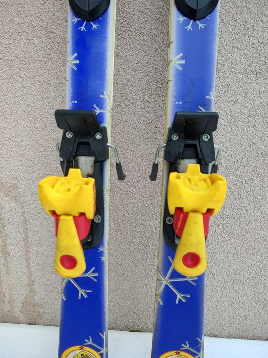 Narty dziecięce Tecno Pro Carvy 110cm z wiązaniami tanio