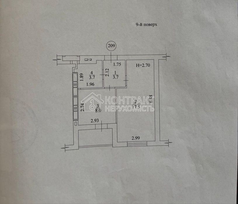 Продам 1-кімнатну квартиру в ЖК «Гідропарк»