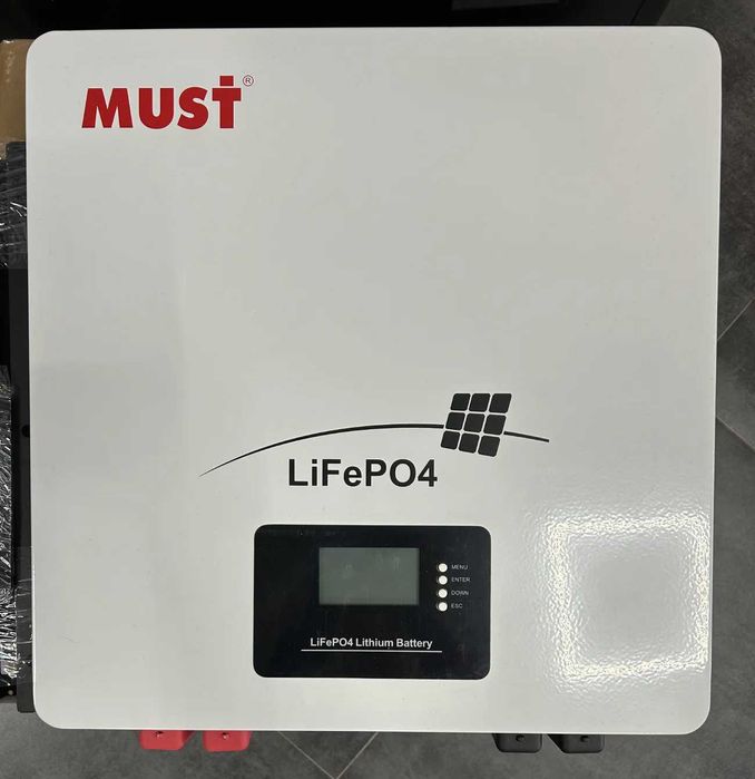 Комплект живлення Must PV18-3224VPM 24V 3.2kW + MUST LP1600-24100, 24v