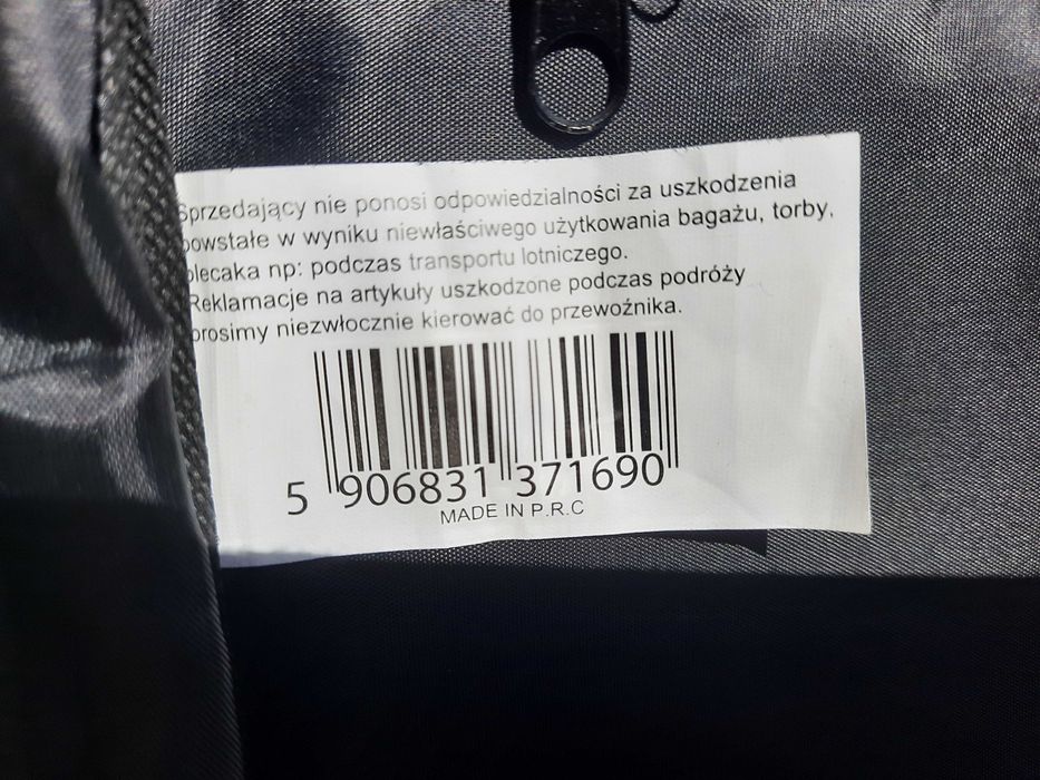 Duża Walizka torba podróżna turystyczna wakacyjna 70x43x23  na kołach