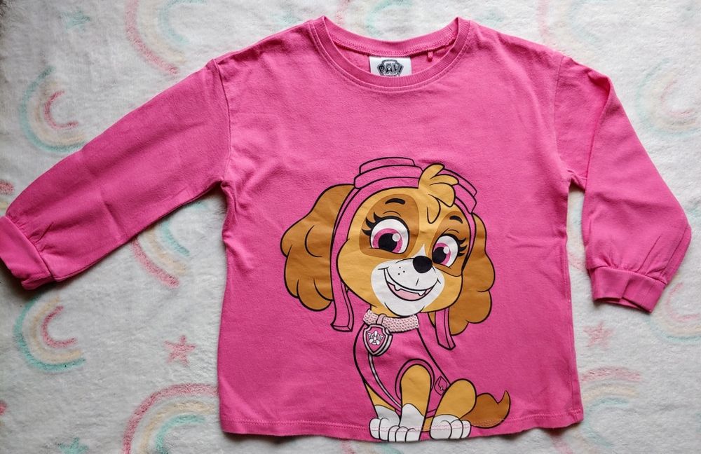 Bluzka bawełniana NEXT Paw Patrol dziewczynka. 2-3 latka