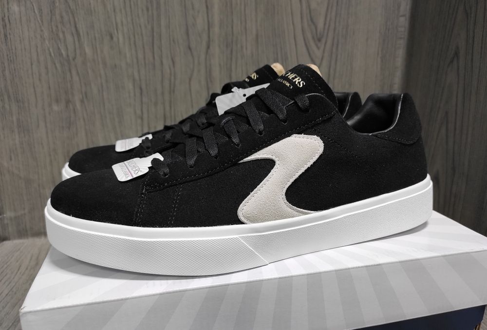 45 Skechers оригінальні чоловічі замшеві кросовки, кеди