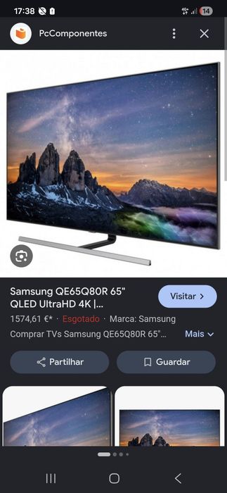 Samsung qled 65 polegadas